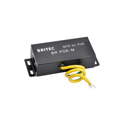 BR-POE-M 48V Σημείο υπερεμπόδισης Απαγορεύτης Poe Protector Σημείο ισχύος μέσω Ethernet Spd China data surge protector προμηθευτή