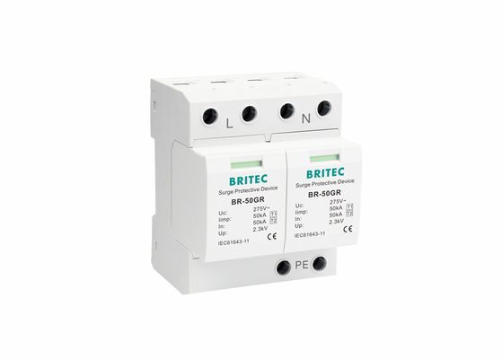 Συστήματα προστασίας από ταχύτατα κύματα 2P 50KA T1