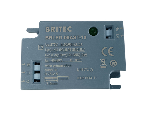 BRLED-08AST-10 συσκευή προστασίας από υπερτάσεις για φωτισμό 10kA Led Street Light ELECTROSTACTIC PROTECTOR LED SYSTEM
