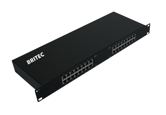 BRRJ45L-16R 1000Mbps/100Mbps RJ45 Προστασία από υπερβολική τάση Δίκτυο ράφης στερέωσης προστασία από υπερβολική τάση Ethernet προστασία από κεραυνό Ethernet
