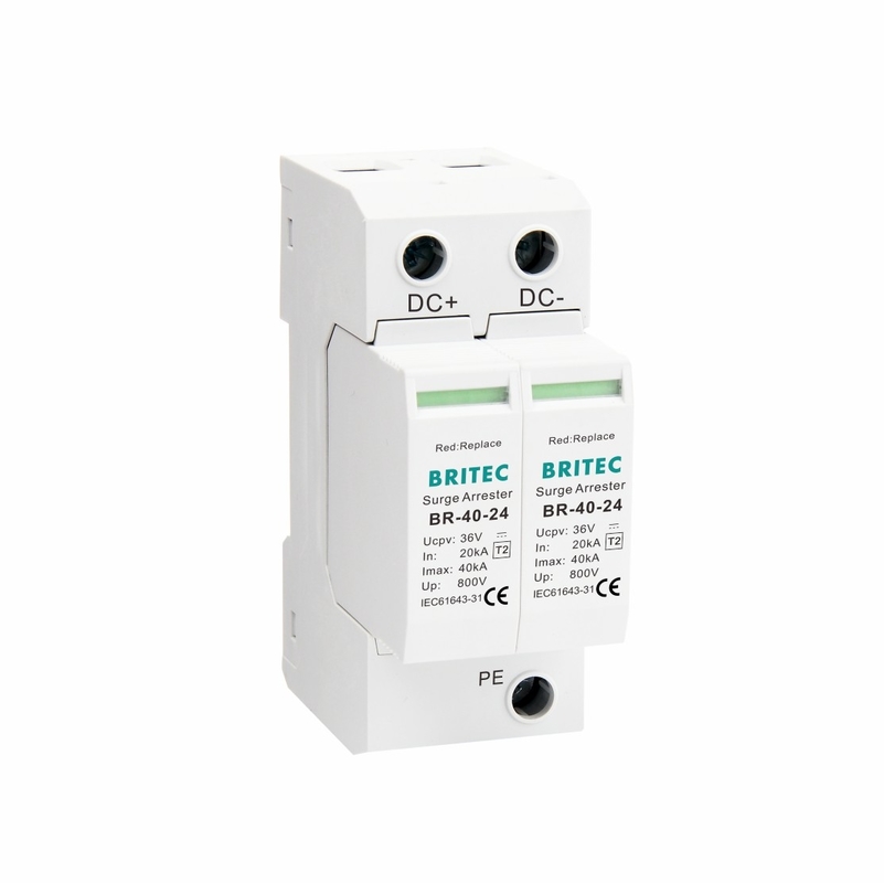 BR-40 24 PV Surge Arrester DC προστατευτής υπερεκτάσεων