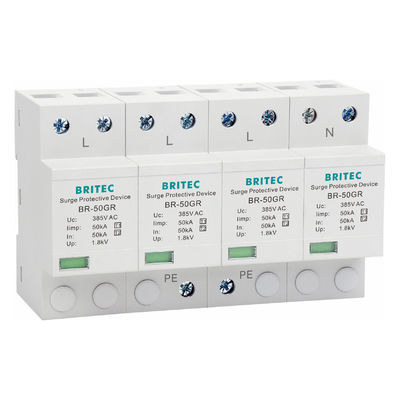 BRITEC 50GR Ac Lighting Protection Device Spd Surge Protector 50ka Lightning Rerestor