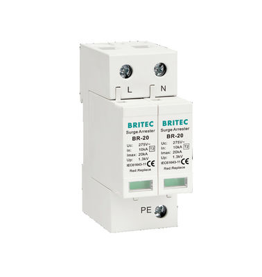 BR-20 3P+1 20kA Προστατευτική συσκευή υπερεκτάσεων Spd Προστατευτική συσκευή υπερεκτάσεων γείωσης Έκπληξη Συνελήφθης κεραυνός Προστατευτής υπερεκτάσεων ισχύος τριών φάσεων Προστατευτής υπερεκτάσεων ισχύος SPD Κατασκευαστής Προστατευτικές συσκευές υπερεκτάσεων Spd
