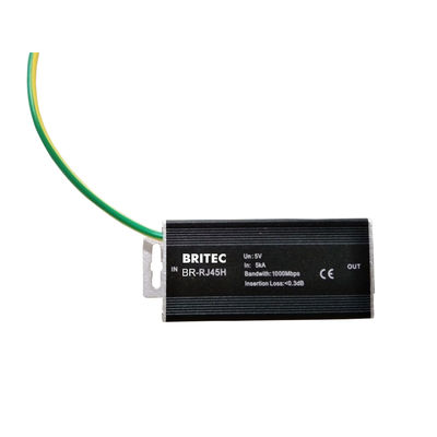 BR-POE-M 48V Σημείο υπερεμπόδισης Απαγορεύτης Poe Protector Σημείο ισχύος μέσω Ethernet Spd China data surge protector προμηθευτή