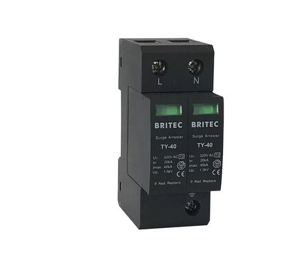 Συσκευή προστασίας από υπερτάσεις TY-40 3P 275v Προστατευτής κεραυνών Spd τύπου 2