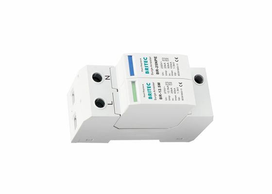 AC T1 T2 1P+NPE 275V Προστασία Υπερτάσεως 12.5KA SPD MOV Προστασία από Κεραυνούς Αλεξικέραυνο