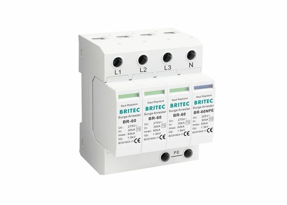 Iec61643-1 τύπος χαμηλής τάσης SPD - απόδειξη δόνησης συσκευών προστασίας 2 κύματος