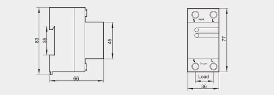 BROU-40 Προστασία υπέρτασης προσωρινή υπέρταση