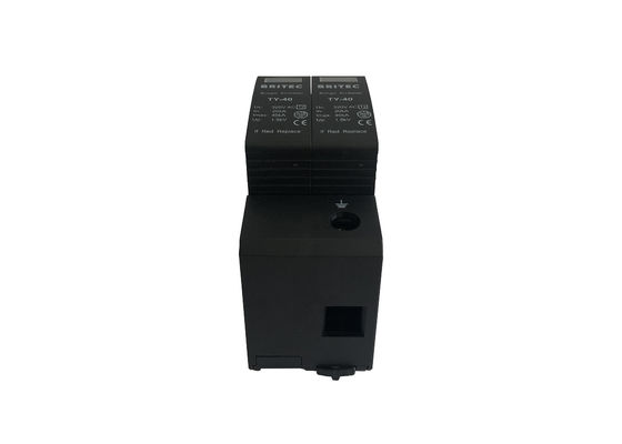 Τύπος - 2 Pluggable ανασχετική 320V 40KA 2P μορφωματική συσκευή προστασίας κύματος κύματος