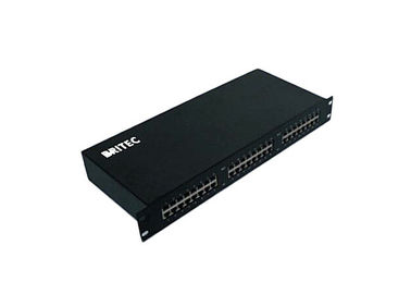 24 προστάτης κύματος λιμένων Rj45, συσκευή προστασίας αστραπής δικτύων με την υποστήριξη σημείου εισόδου