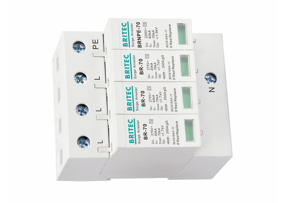 Συσκευή Προστασίας από Υπέρταση Τύπου 2 385V 70kA Αστραποπαγίδα για Ασφάλεια AC