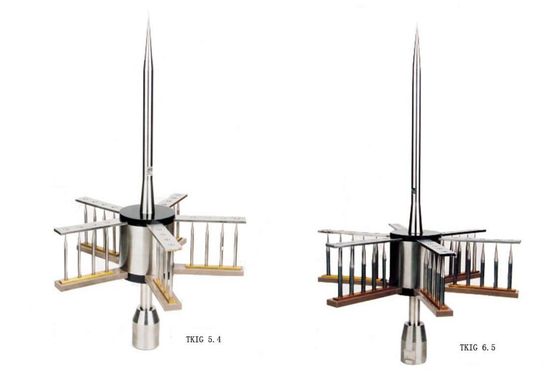 Νωρίς ήλεκτρο 4,3 καλύπτρα αστραπής SUS304 που απαλλάσσει τη ΡΆΒΔΟ ΑΣΤΡΑΠΉΣ ράβδων