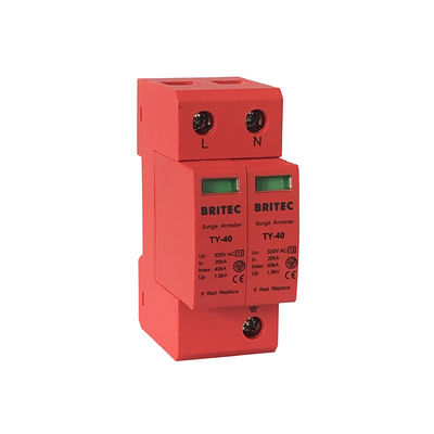 40kA τριφασικός προστάτης βροντής συσκευών προστασίας κύματος ηλεκτρικού εξοπλισμού