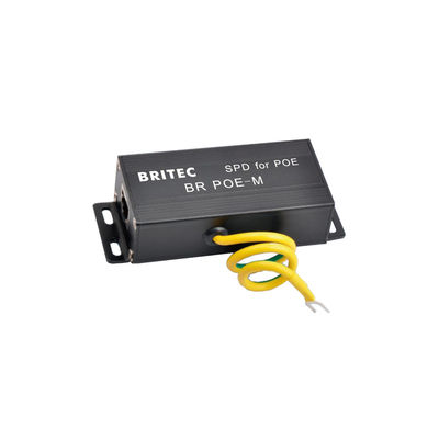 BR-POE-M RJ45 POE Ethernet Προστασία δεδομένων από υπερβολικές τάσεις Συσκευές προστασίας από κεραυνό Poe δίκτυο POE ισχύς RJ45 προστασία από υπερβολικές τάσεις NET 6 Προστασία από υπερβολικές τάσεις POE