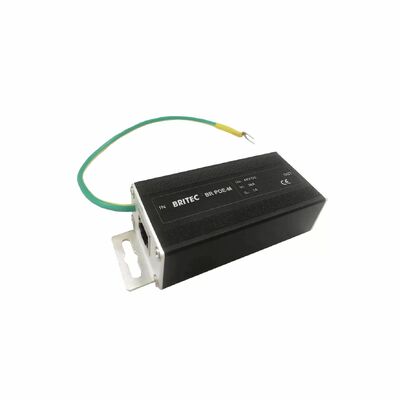 BR-POE-M συστήματα δικτύου δέσμευσης υπερτάσεων σήματος POE δίκτυο δέσμευσης υπερτάσεων POE ισχύος RJ45 προστατευτής υπετάσεων din rail