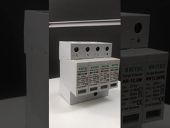 BR-12.5M 3+1 καλύπτρα αστραπής προστασίας 275v κύματος  SPD κατηγορίας I+II