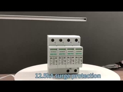 BR-12.5M 4P  Διάταξη Προστασίας Υπερτάσεων Κατηγορίας 1 Τύπου  Απαγωγέας Κεραυνικής Υπερτάσης Προστασία από Κεραυνούς